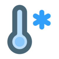 frío temperatura ilustración diseño png
