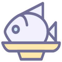 pesce pesce delizioso cibo illustrazione design png