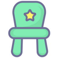 childrens chairs stool illustration design png