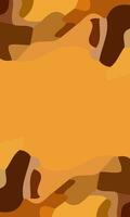 Aesthetic orange abstract background with copy space area. Suitable for poster and banner vector