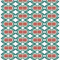 Abstract background with repeating patterns and unique colors vector
