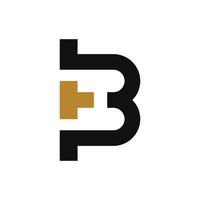 Creative Initial Letter B Logo. Alphabet B Logo Design Template vector