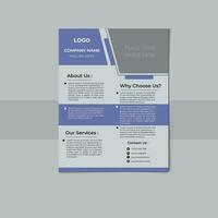 Modern Flyer design Template vector