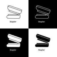 Stapler Office Stationery Logo Vector Icon