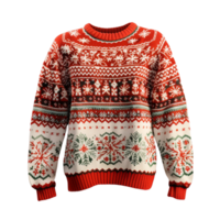 ai generato Natale brutto maglione png