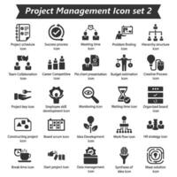 Project Management Icon Set 2 vector