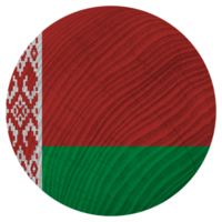 Belarus Country Flag in Circle Shape png