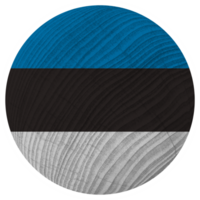 Estonia nazione bandiera nel cerchio forma png