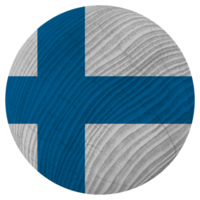 Finlandia país bandera en circulo forma png