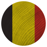 Belgique pays drapeau dans cercle forme png