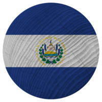 el salvador Land flagga i cirkel form png