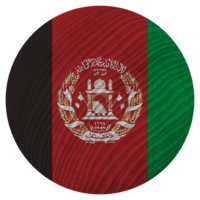 afghanistan land vlag in cirkel vorm png