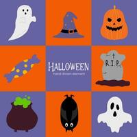 halloween element vector illustration