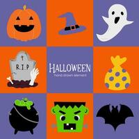 halloween element vector illustration