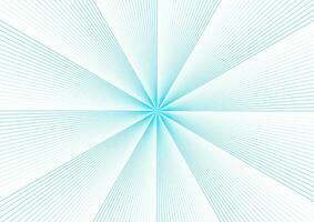 Cyan blue minimal lines abstract futuristic tech background vector