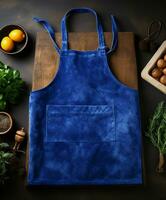 AI generated AI Generated Stylish Adjustable Cooking aprons for men and women photo