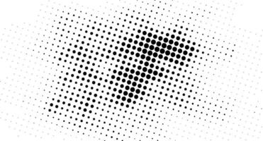 a black and white halftone dot pattern, black and white Halftone dots effect. Halftone effect vector pattern. Circle dots isolated on the white background