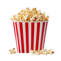 ai généré pop corn baignoire agrafe art png