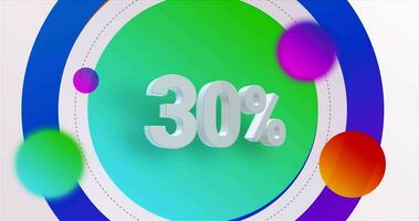 speciale estate vendita bandiera sconto di stagione shopping promo annuncio pubblicitario video