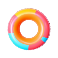 AI generated Inflatable ring clip art png