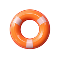 AI generated Inflatable ring clip art png