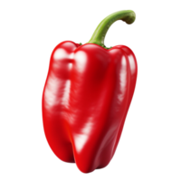 AI generated Red pepper clip art png