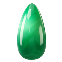 AI generated Jade stone gem clip art png