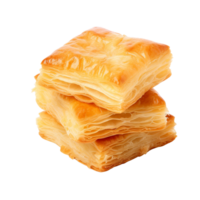 AI generated Cheese puff pastry clip art png