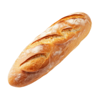 AI generated French loaf bread clip art png