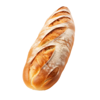 AI generated French loaf bread clip art png