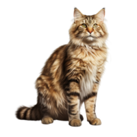 AI generated Cat clip art png