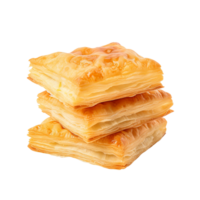 AI generated Cheese puff pastry clip art png