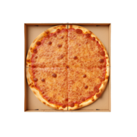 AI generated Cardboard box with pizza clip art png