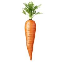 ai généré carotte agrafe art png