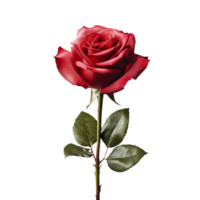 AI generated Rose clip art png