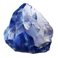 AI generated Sodalite stone gem clip art png