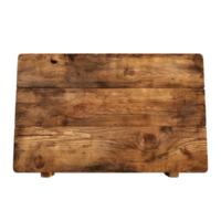 AI generated Wooden board clip art png
