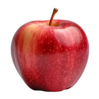 AI generated Red apple clip art png