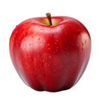 AI generated Red apple clip art png