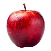 AI generated Red apple clip art png