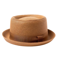 AI generated Fedora hat for man clip art png