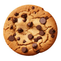 AI generated Cookies with chocolate chips clip art png