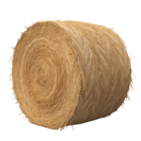 AI generated Straw bale clip art png