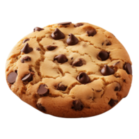 AI generated Cookies with chocolate chips clip art png