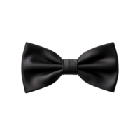 ai generiert schwarz Bogen Krawatte Clip Kunst png