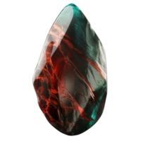 AI generated Blood stone gem clip art png