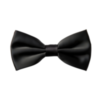 AI generated Black bow tie clip art png