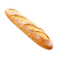 AI generated Baguette clip art png