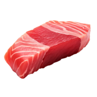 AI generated Ahi tuna clip art png