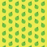 background design with patterns of fruit and vegetables, in vector illustration